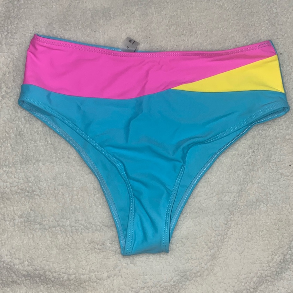 (2 for $5) NWOT Neon bikini bottoms bundle